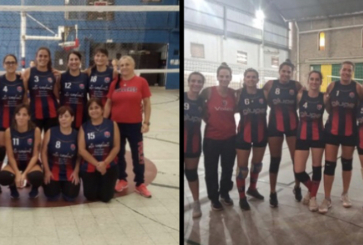 Imagen de El Maxi Voley de Talleres, compitió en torneos regionales