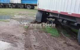 Imagen de Chofer de cami&oacute;n se quej&oacute; por el mal estado de la playa de camiones