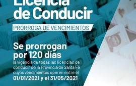 Imagen de Licencias de conducir: Pr&oacute;rroga de vencimientos