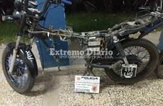 Rapid&iacute;simos. En pocas horas de haber sido robada ya la hab&iacute;an desarmado.