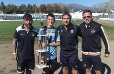 Imagen de Jeremías Vega, jugador juvenil de C.A.U. se consagró Campeón de la Copa de Oro Bariloche Cup 2021