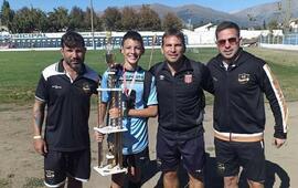 Imagen de Jerem&iacute;as Vega, jugador juvenil de C.A.U. se consagr&oacute; Campe&oacute;n de la Copa de Oro �Bariloche Cup 2021�