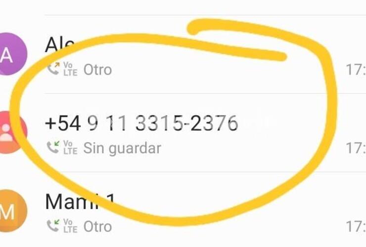 Intento de estafa telefónica a una abuela de la vecina localidad.