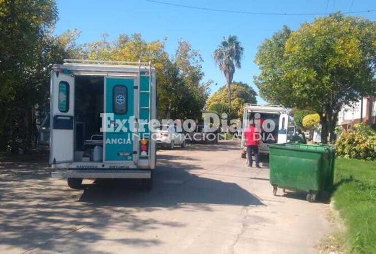 Imagen de Accidente entre una camioneta y una bicicleta