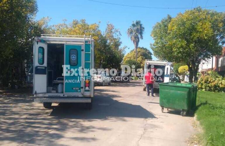 Imagen de Accidente entre una camioneta y una bicicleta