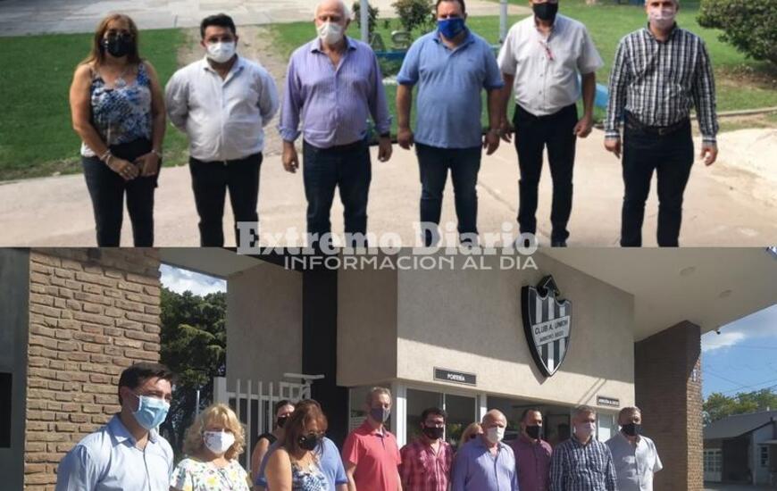 Imagen de El diputado Miguel Lifschitz visit&oacute; la ciudad de Arroyo Seco