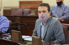 Imagen de Blanco: &acute;El relato Perotti se cae mientras inaugura obras hechas por el Frente Progresista&acute;