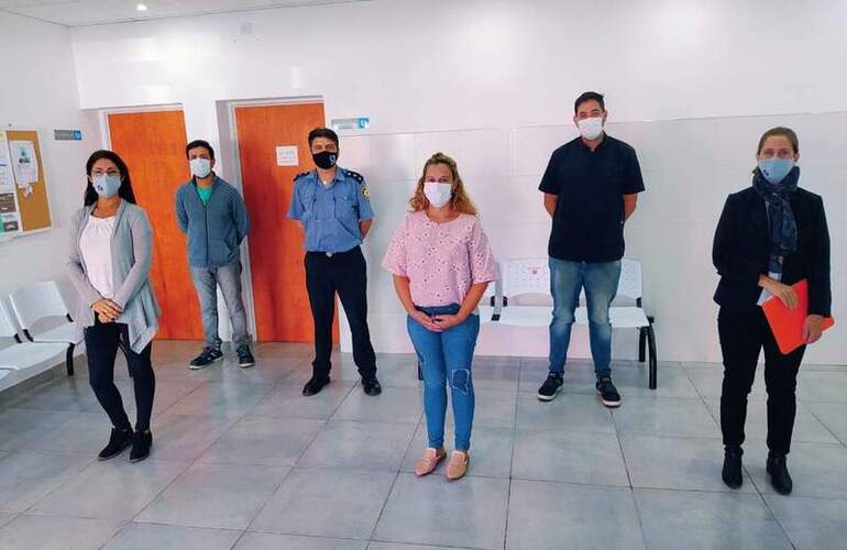 Reuni&oacute;n en el CIC para coordinar tareas entre las &aacute;reas.