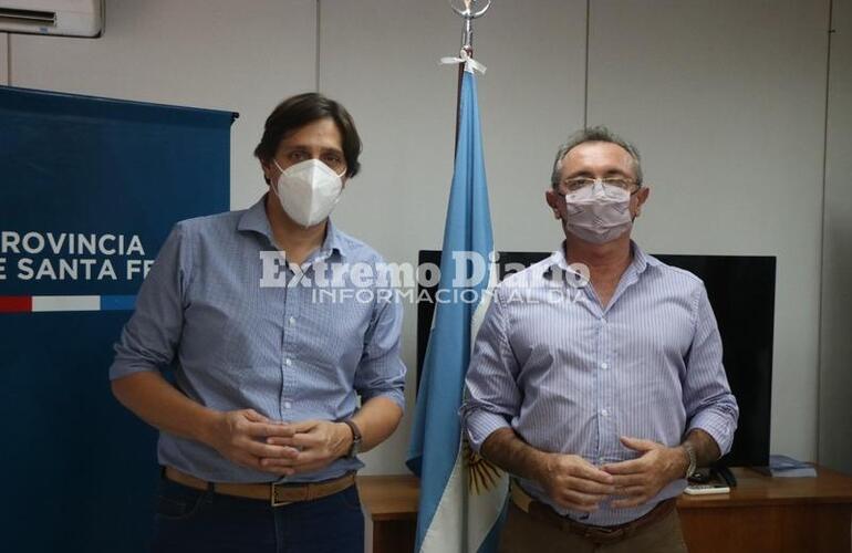 Stangoni firmó convenio con el Ministerio de Producción