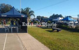 El operativo se realiz&oacute; esta ma&ntilde;ana en el play&oacute;n deportivo de barrio Centro.