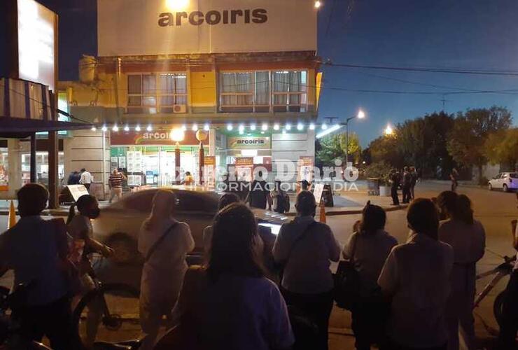 Imagen de Conmoción en supermercado por principio de incendio