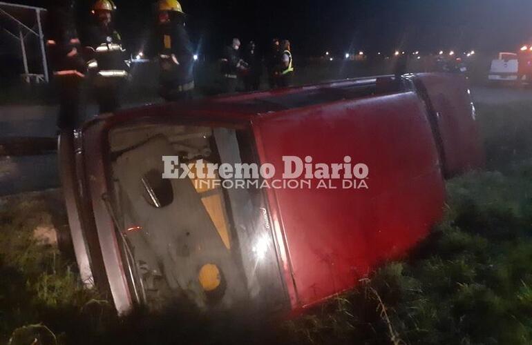 Imagen de Vuelco de un veh&iacute;culo