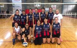 Imagen de El maxi voley �B� de Talleres, super&oacute; 3 a 0 a Estudiantil