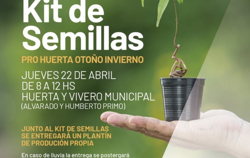 Imagen de Nueva entrega de semillas