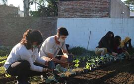 Imagen de Contin&uacute;a el Taller Huerta y Vivero del Programa Santa Fe M&aacute;s