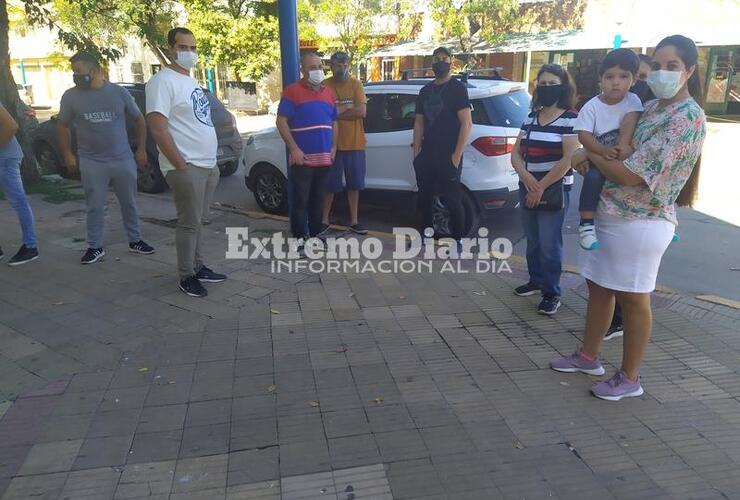 Los vecinos se presentaron esta mañana en el Concejo