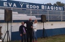 Eva y Eddo en un reconocimiento muy merecido.