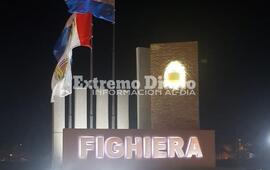El monumento se encuentra en Marconi y ruta 21
