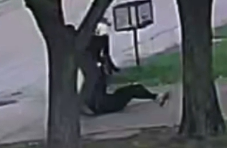Captura de imagen del vídeo de cámaras de vecinos difundido en redes sociales