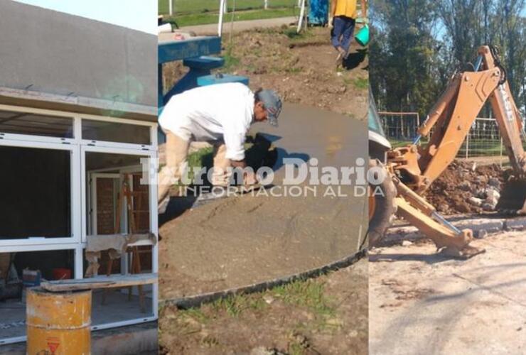 Fuerte inversión comunal en obras públicas