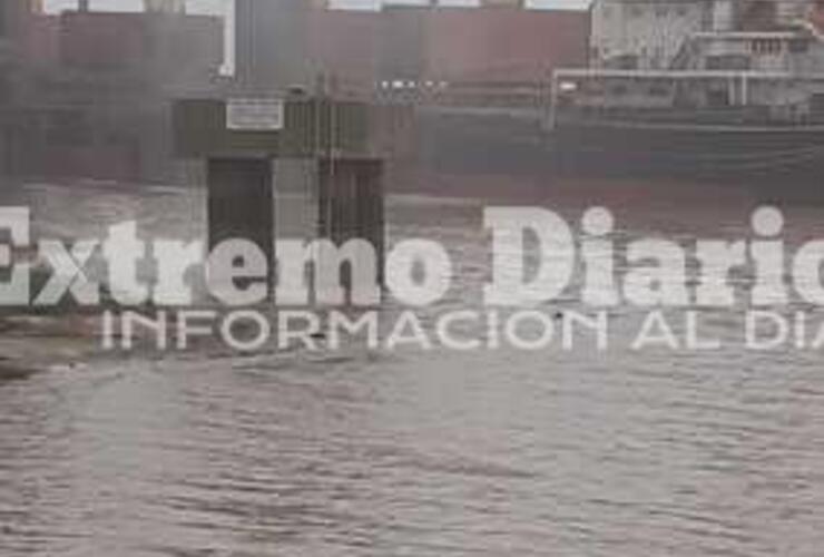 Imagen tomada esta mañana desde el barrio Puerto