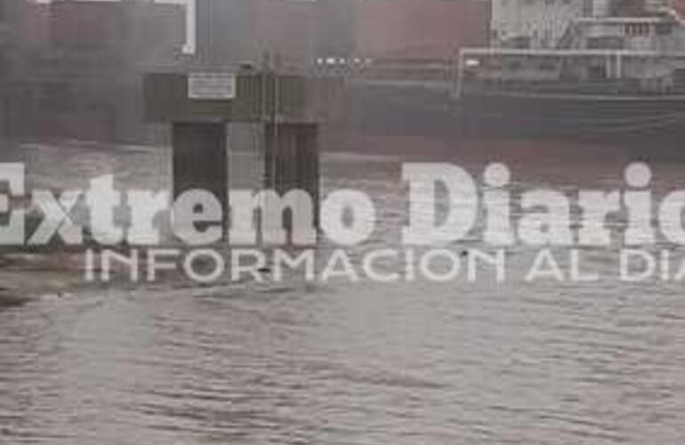 Imagen tomada esta ma&ntilde;ana desde el barrio Puerto