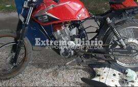 Imagen de Secuestran moto y trasladan a un menor a la comisar&iacute;a