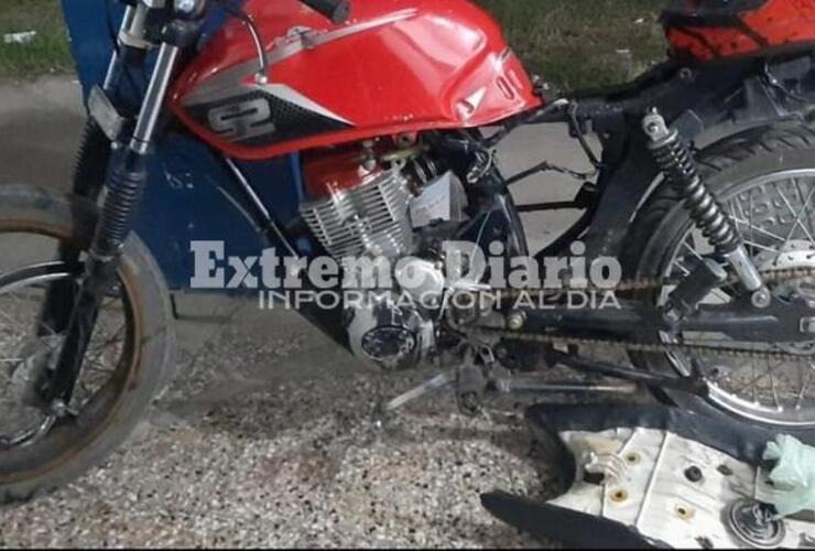 Imagen de Secuestran moto y trasladan a un menor a la comisaría