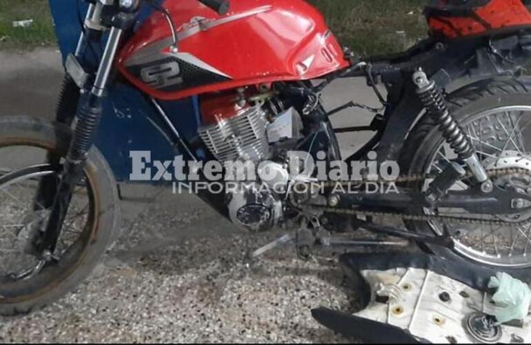 Imagen de Secuestran moto y trasladan a un menor a la comisaría