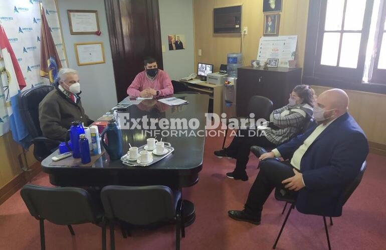 Esta mañana se llevó a cabo una reunión en el palacio municipal