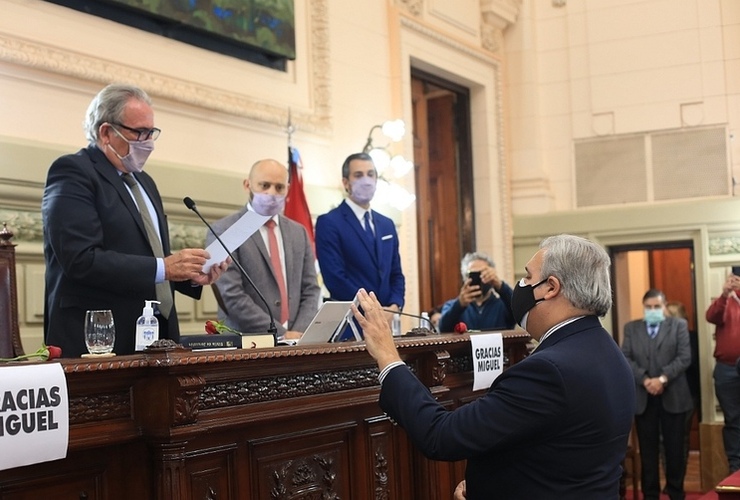 Imagen de Far&iacute;as asumi&oacute; como nuevo presidente de la C&aacute;mara de Diputados y Diputadas