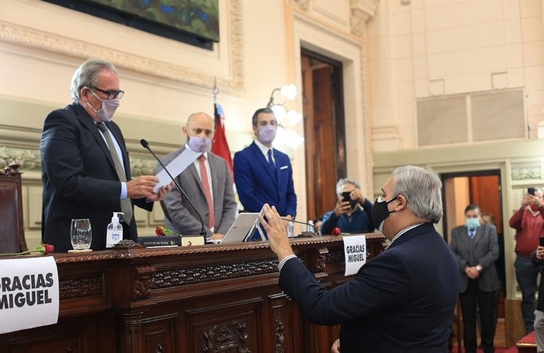 Imagen de Far&iacute;as asumi&oacute; como nuevo presidente de la C&aacute;mara de Diputados y Diputadas