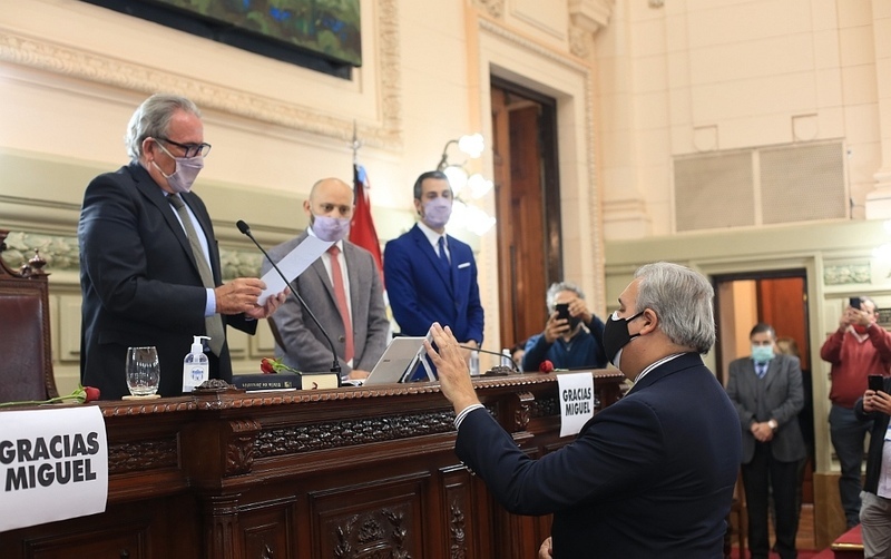 Imagen de Far&iacute;as asumi&oacute; como nuevo presidente de la C&aacute;mara de Diputados y Diputadas