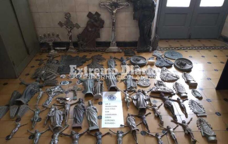 Imagen de Allanamientos y detenciones por robos en cementerios