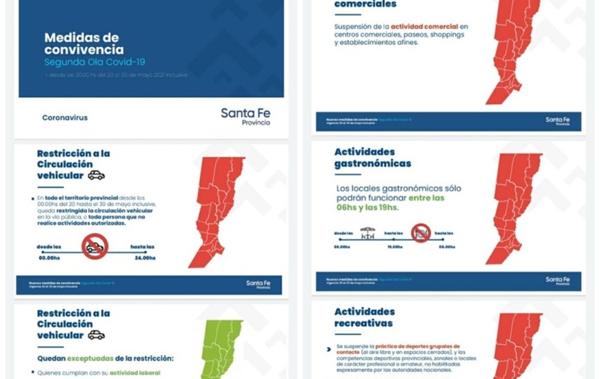 Imagen de Desde este jueves suspenden la circulaci&oacute;n y cierran antes los comercios