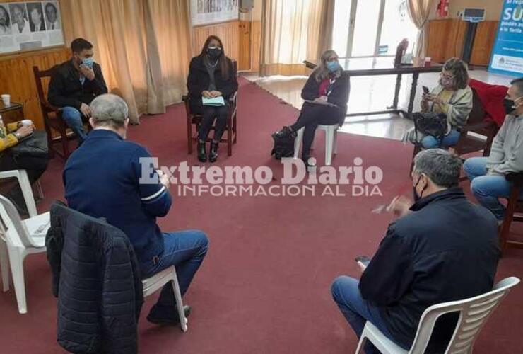 Imagen de Reunión con la Comisión Directiva del Samco