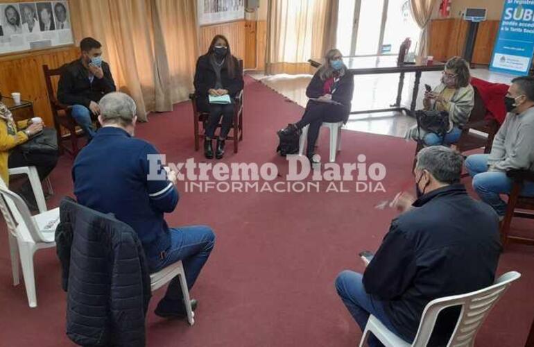 Imagen de Reunión con la Comisión Directiva del Samco