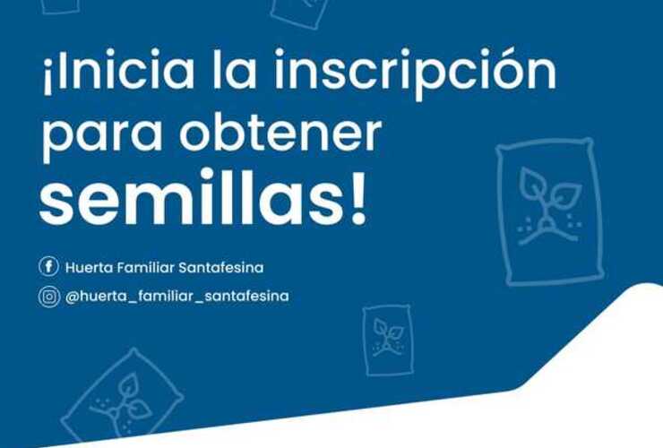 Imagen de Huerta Familiar Santafesina: Inicia la inscripción para obtener semillas