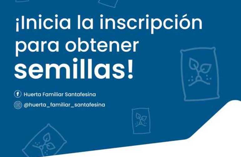 Imagen de Huerta Familiar Santafesina: Inicia la inscripci&oacute;n para obtener semillas