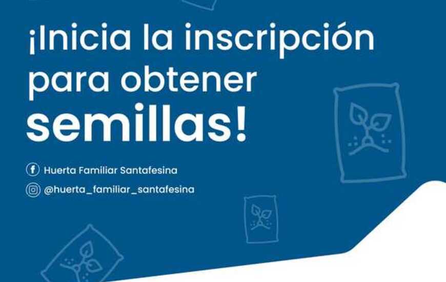 Imagen de Huerta Familiar Santafesina: Inicia la inscripci&oacute;n para obtener semillas