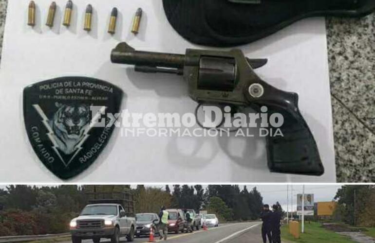 Imagen de Llevaba un arma de fuego en su veh&iacute;culo