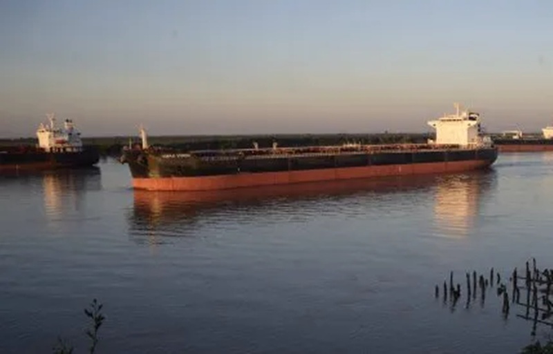 Imagen de Se esperan p&eacute;rdidas millonarias en el transporte fluvial de cereales por la bajante del Paran&aacute;