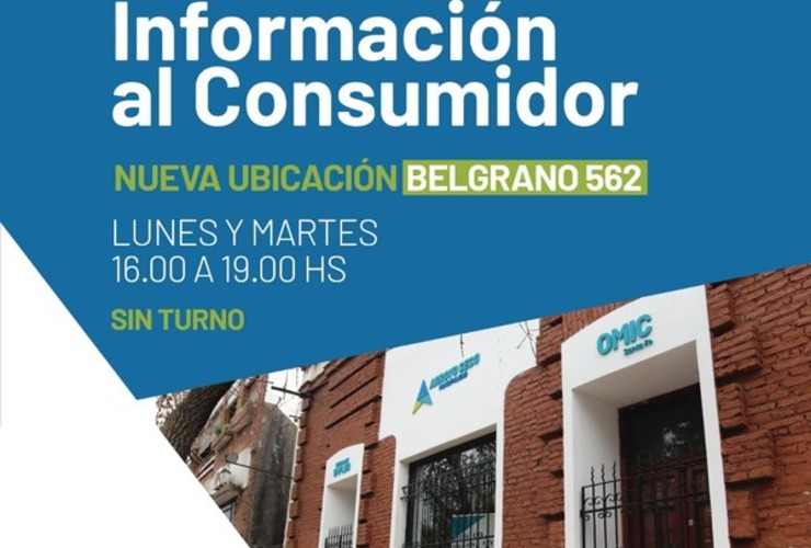 Imagen de OMIC: Oficina Municipal de Información al Consumidor atenderá en su nueva ubicación