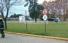 La aeronave aterriz&oacute; cerca del mediod&iacute;a en el hospital