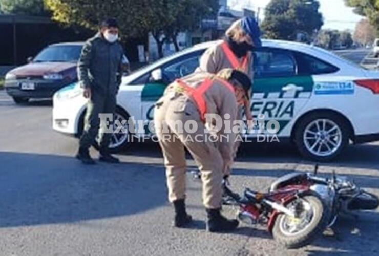 Imagen de Accidente en Ruta 21 y Humberto Primo