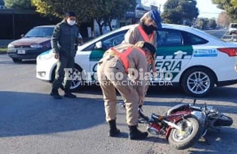 Imagen de Accidente en Ruta 21 y Humberto Primo