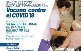 Imagen de Asesoramiento para la inscripci&oacute;n al registro de vacunaci&oacute;n contra el Covid - 19
