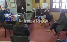 La reuni&oacute;n se realiz&oacute; esta ma&ntilde;ana en el despacho del intendente