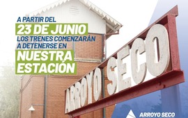 Imagen de &iexcl;Ya es una realidad! Nuestra ciudad comenzar&aacute; a ser parada de trenes a partir del 23 de junio