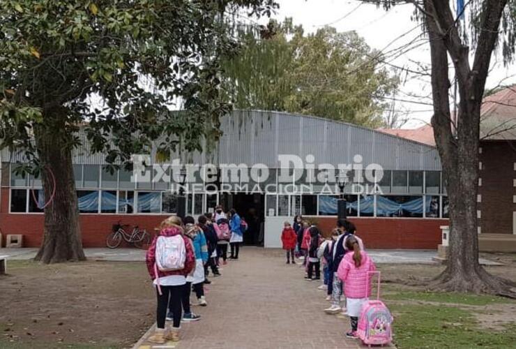 Volvieron las clases presenciales en la Esc. 6196